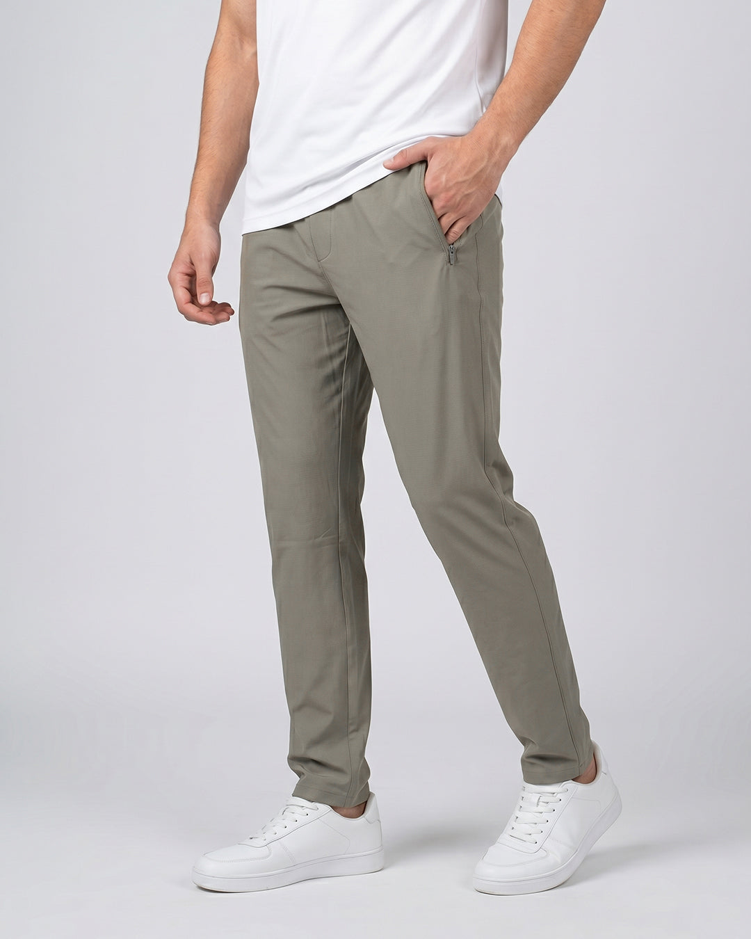 Light Grey Track Pants