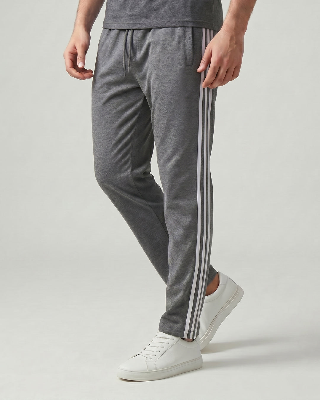 Cotton Jesry Trouser With Stripes