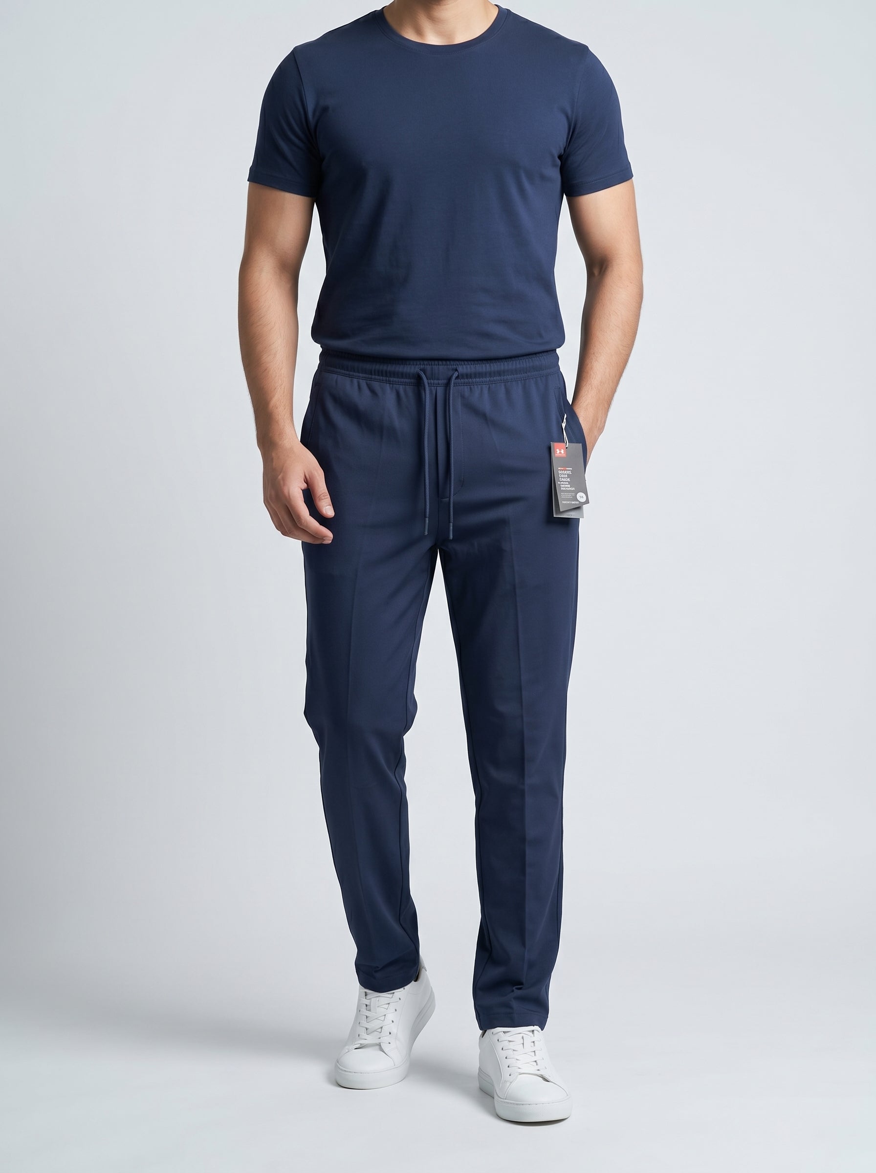Dark Blue  Double Line Trouser