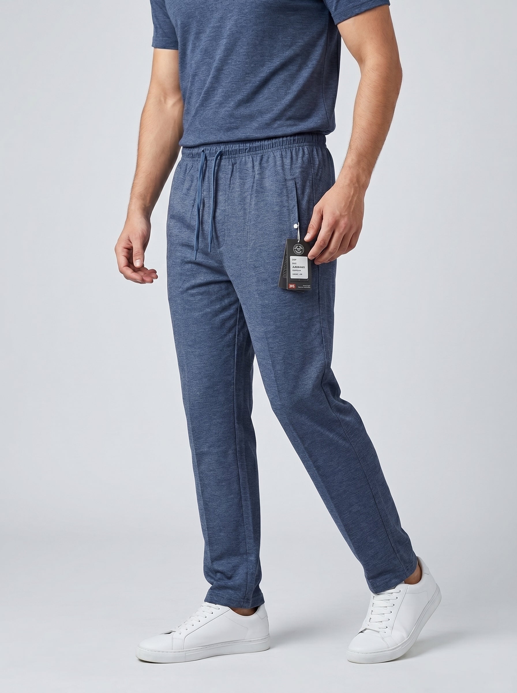 Light Blue Double Line Trouser